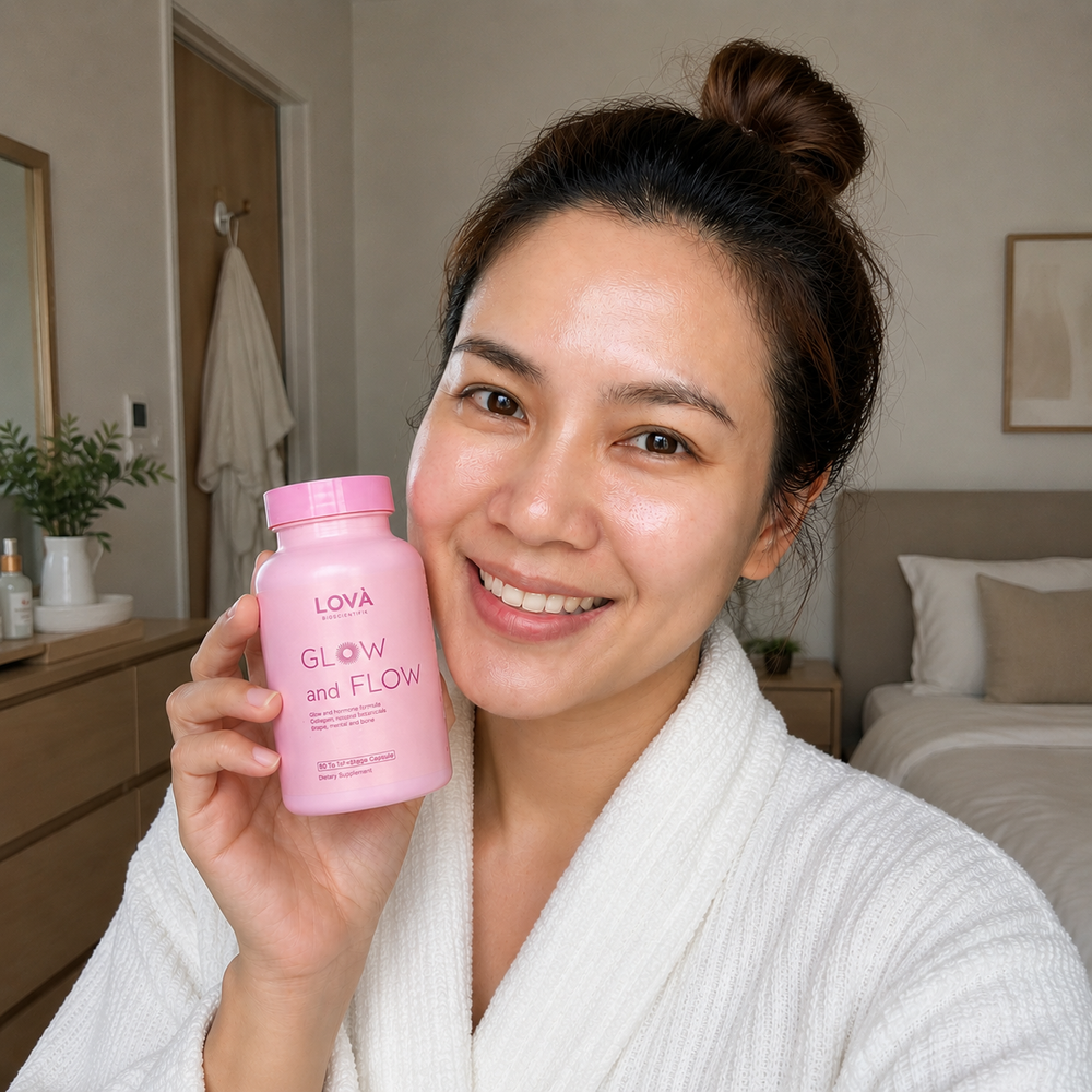 LOVA Glow and Flow ถูกพัฒนาเพื่อช่วยให้ ผู้หญิงเปล่งประกายจากภายใน